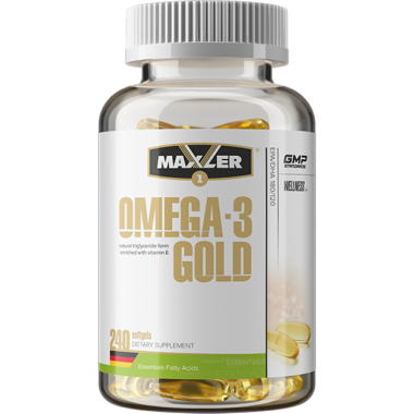 Maxler Omega-3 Gold (DE) 240 softgels