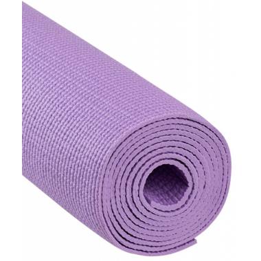 Коврик для йоги и фитнеса STARFIT FM-101 PVC, 0,3 см, 183x61 см, фиолетовый паст