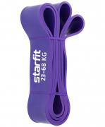 Эспандер многофункциональный STARFIT ES-802 ленточный 23-68 кг, 208 х 6,4 см, фиолетовый