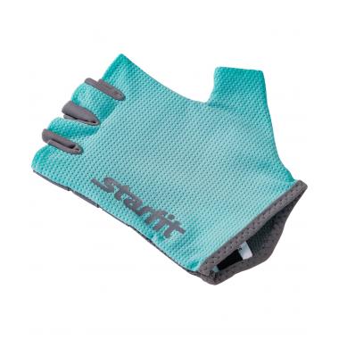 Перчатки для фитнеса STARFIT SU-127, мятный/серый (M)