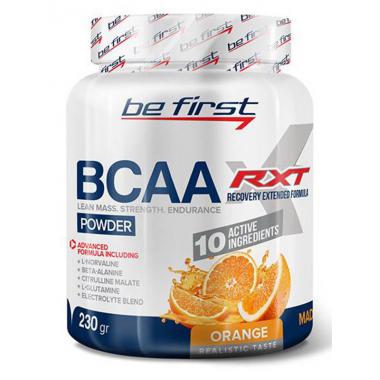 Be First BCAA RXT powder 230 г апельсин
