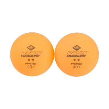 Мяч для настольного тенниса Donic-Schildkröt 2* Prestige, оранжевый (6 шт.)