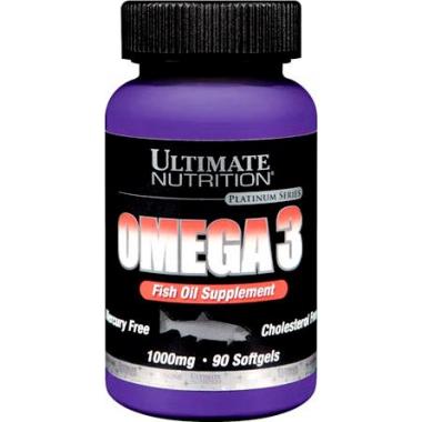 Ultimate Nutrition Omega 3 1000 mg 90 капсул