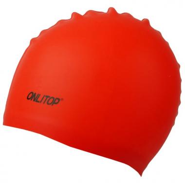 Шапочка для бассейна Onlitop, силиконовая, обхват 54-60 см, цвета микс
