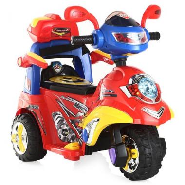 Детский Мотоцикл на аккумуляторе, красный 
